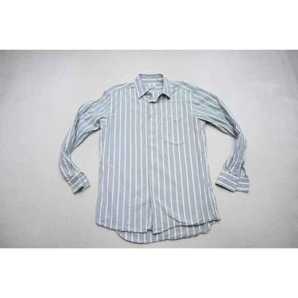 Lacoste Dress Shirt Alligator Striped Long Sleeve Mens Size EUR 40 US Medium - Picture 5 of 9